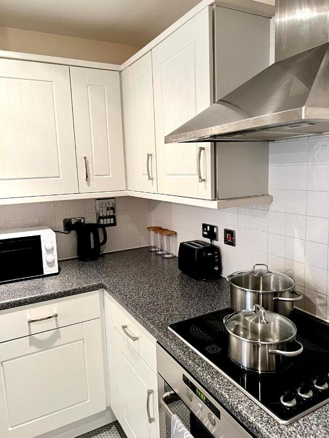 Stylish Luxe Apartment 哈洛 外观 照片
